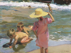 The Young Amphibians by Joaquin Sorolla y Bastida