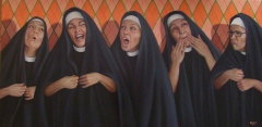 There was a Priest, a Rabbi, and a Nun... by Christina Ramos