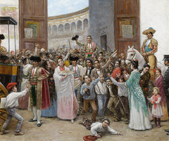 Triumphal Exit from the Maestranza Bullring in Seville by Joaquín Turina y Areal