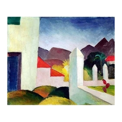 Tunisian Landscape by August Macke