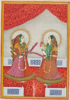 Two Courtesans by anonymous painter