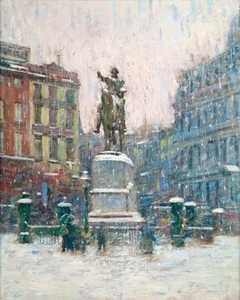 Union Square by Theodore Robinson