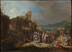 The Preaching of John the Baptist by Bartholomeus Breenbergh