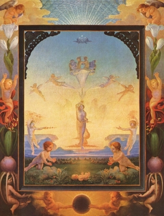 Der Morgen by Philipp Otto Runge