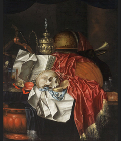 Vanitas Still Life by Franciscus Gijsbrechts