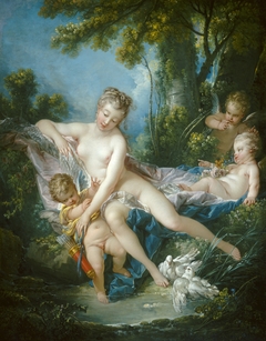 Venus Consoling Love by François Boucher