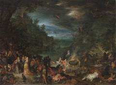 Versuchung des hl. Antonius by Jan Brueghel the Elder