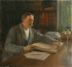 Viktor Rydberg, the Author by Albert Edelfelt