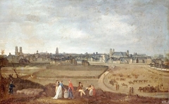 Vue de Rennes, prise du Champ de Mars by Jean Loyer