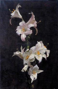 White Lilies by Henri Fantin-Latour