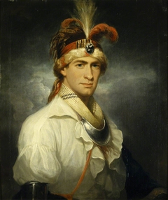 William Augustus Bowles (1763-1805), as a Native American (Creek) Indian Chief by Thomas Bush Hardy