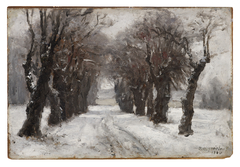 Winter in Munich by Theodore Clement Steele