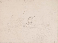 Workmen At A Limekiln - William Williams - ABDAG003447 by William Williams