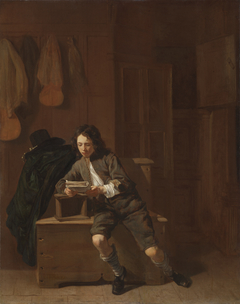 Young Man Reading by Jacob van Loo