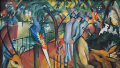 Zoological Garden I by August Macke