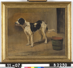 A Dog on a Leash by Guillaume Anne van der Brugghen