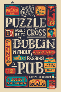 A Good Puzzle Would be to Cross... ‘James Joyce’ by Steve Simpson