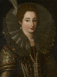 A Lady with a Ruff by Attributed to Italian School