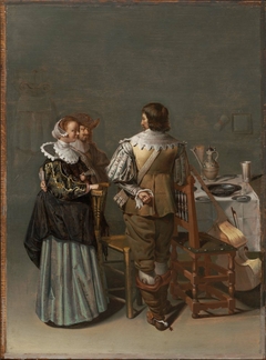 A Merry Company by Jacob Duck