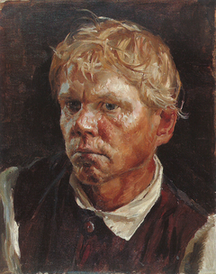 A pockmarked boy from Savo by Akseli Gallen-Kallela