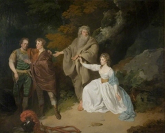 A Scene From Shakespeare's The Tempest by Francis Wheatley