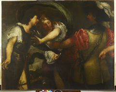 A Scene of Jealousy? by Girolamo Forabosco