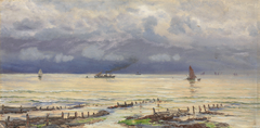 A View of Felixstowe by John Brett