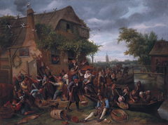 A Village Revel by Jan Steen