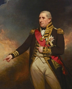 Admiral Sir John Thomas Duckworth (1748-1817) by William Beechey