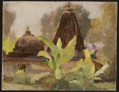 Ahmedabad – Jain Temple. From the journey to India by Jan Ciągliński