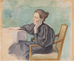 Aino Sibelius by Eero Järnefelt