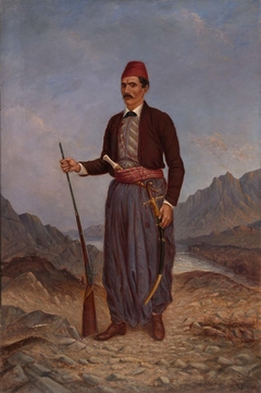 Albanian Man by Antonio Zeno Shindler