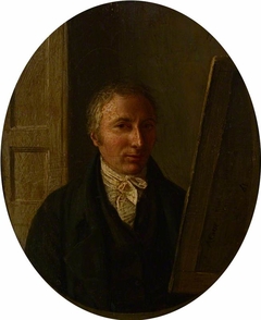 Alexander Carse, c 1770 - 1843. Artist (Self-portrait) by Alexander Carse