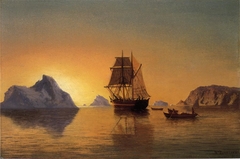 An Arctic Scene by William Bradford