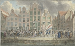 Anti-Engelse demonstratie te Rotterdam, 2 maart 1781 by Dirk Langendijk