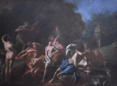 Antoine Rivalz - Diane et ses nymphes surprises au bain par Actéon by Antoine Rivalz