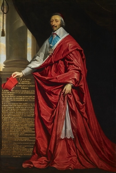 Armand, Cardinal Richelieu (1585-1642) by Philippe de Champaigne