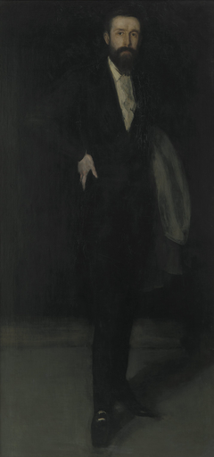 Arrangement in Black: Portrait of F. R. Leyland by James Abbott McNeill Whistler