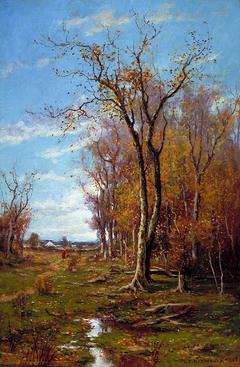 Autumn Landscape by Du Bois Fenelon Hasbrouck