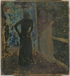 Backstage at the Thtre de l'Oeuvre by Édouard Vuillard