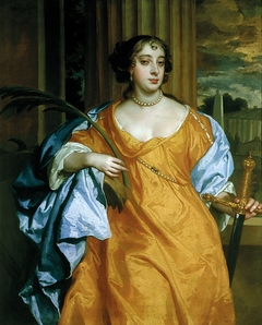 Barbara Villiers, Duchess of Cleveland as St Catherine of Alexandria by Peter Lely