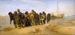 Barge Haulers on the Volga by Ilya Repin