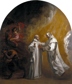 Basil of Burgundy Appears to his Disciple Hugo de Lincoln by Vincenzo Carducci