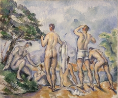 Bathers by Paul Cézanne