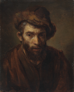 Bearded Man in a Fur Hat by Gerbrand van den Eeckhout