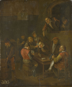 Boors Carousing by Egbert van Heemskerk