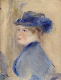 Bust of a Woman (Buste de femme) by Auguste Renoir