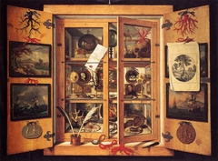 Cabinet of Curiosities by Domenico Remps