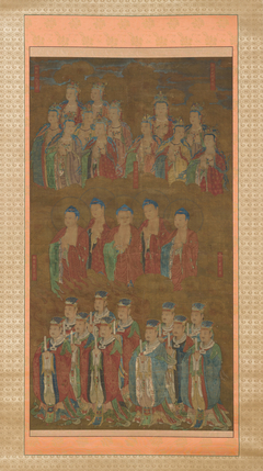 Celestial Buddhas and Deities of the Northern, Western, and Central Dipper Constellations by Anonymous