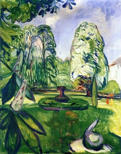 Chestnut Trees by Edvard Munch